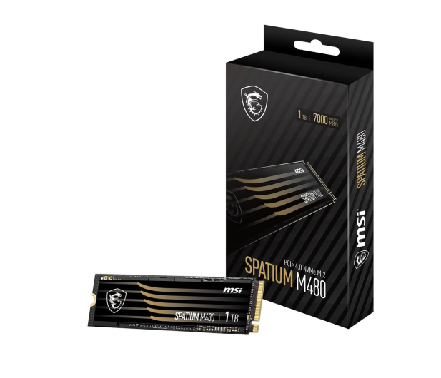 MSI 1TB M.2 PCIe Gen4 NVMe Spatium M480 - 672193 - zdjęcie 5